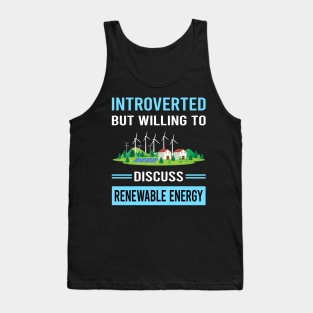 Introverted Renewable Energy Tank Top